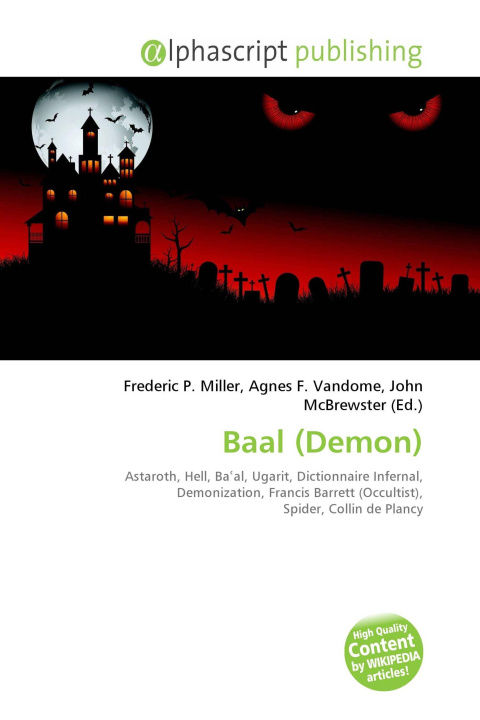 Kniha Baal (Demon) Agnes F. Vandome
