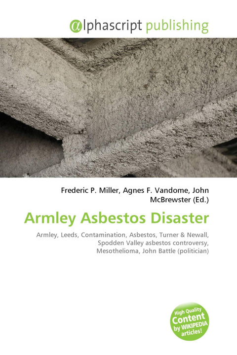 Kniha Armley Asbestos Disaster Agnes F. Vandome