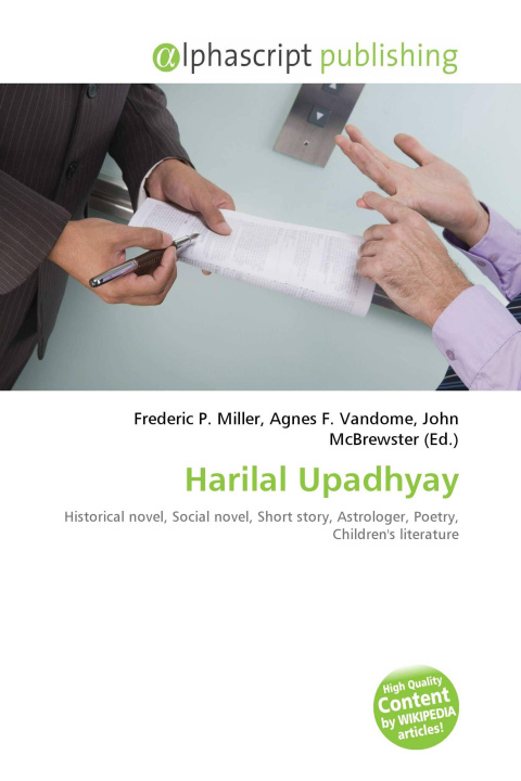 Kniha Harilal Upadhyay Agnes F. Vandome