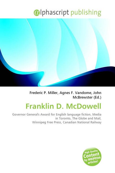 Knjiga Franklin D. McDowell Agnes F. Vandome