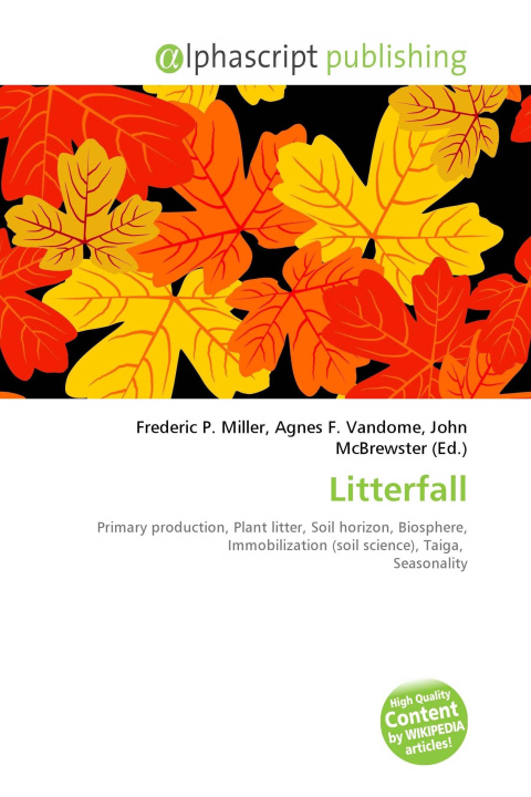 Kniha Litterfall Agnes F. Vandome