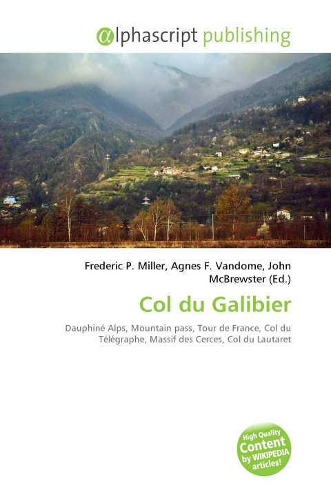Knjiga Col du Galibier Agnes F. Vandome