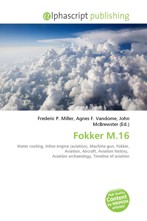 Kniha Fokker M.16 Agnes F. Vandome