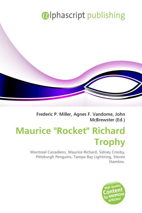 Kniha Maurice "Rocket" Richard Trophy Agnes F. Vandome