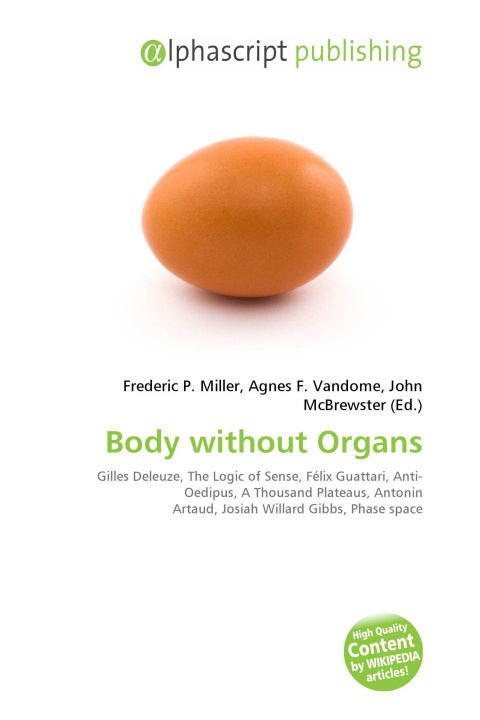 Kniha Body without Organs Agnes F. Vandome