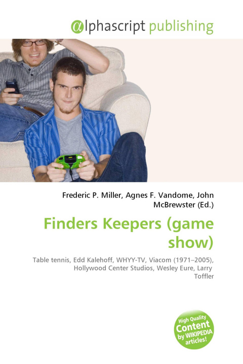 Kniha Finders Keepers (game show) Agnes F. Vandome