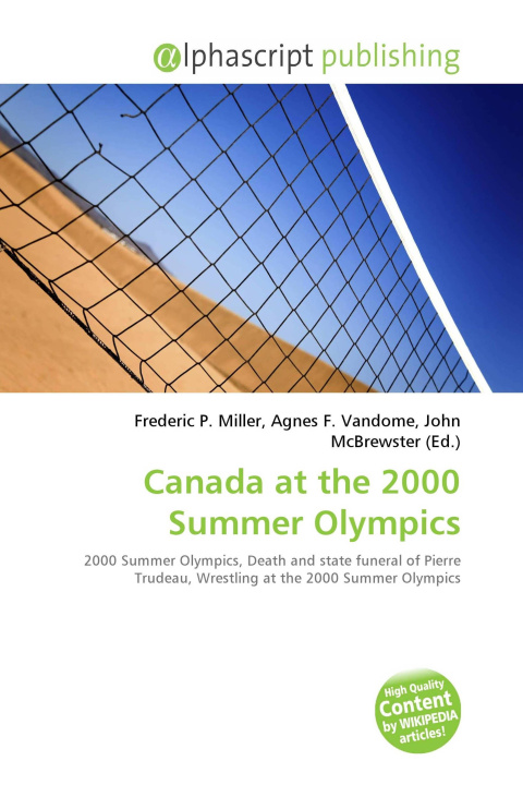 Kniha Canada at the 2000 Summer Olympics Agnes F. Vandome