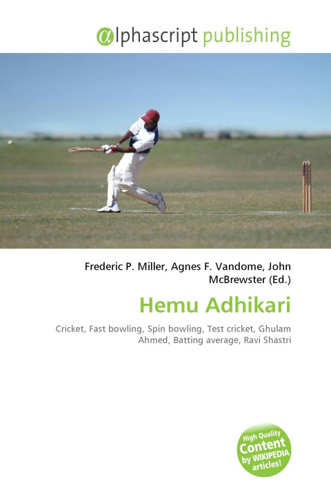Knjiga Hemu Adhikari Agnes F. Vandome