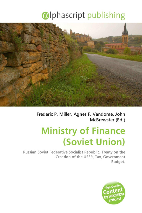 Kniha Ministry of Finance (Soviet Union) Agnes F. Vandome