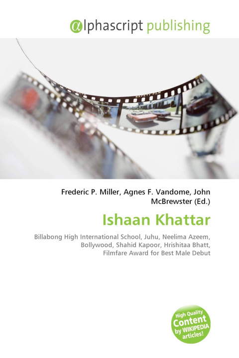 Kniha Ishaan Khattar Agnes F. Vandome