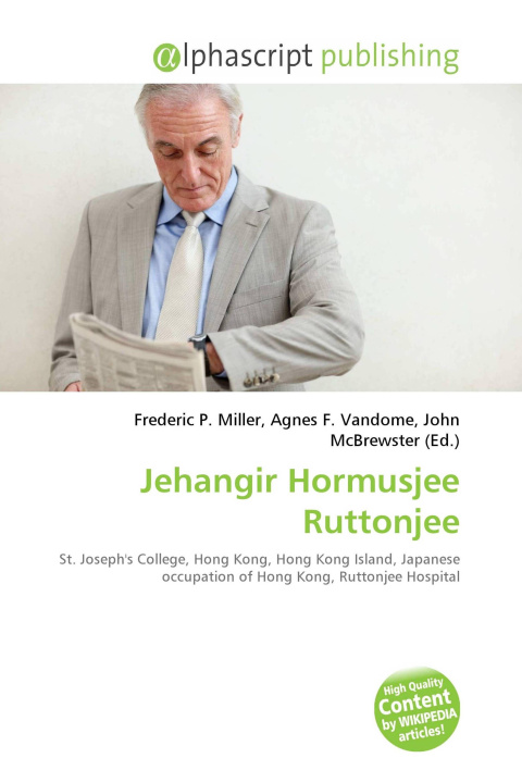 Kniha Jehangir Hormusjee Ruttonjee Agnes F. Vandome