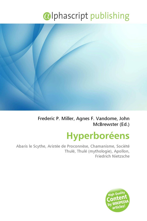 Könyv Hyperboréens Agnes F. Vandome