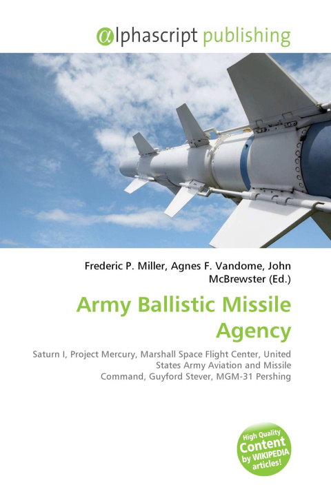 Knjiga Army Ballistic Missile Agency Agnes F. Vandome