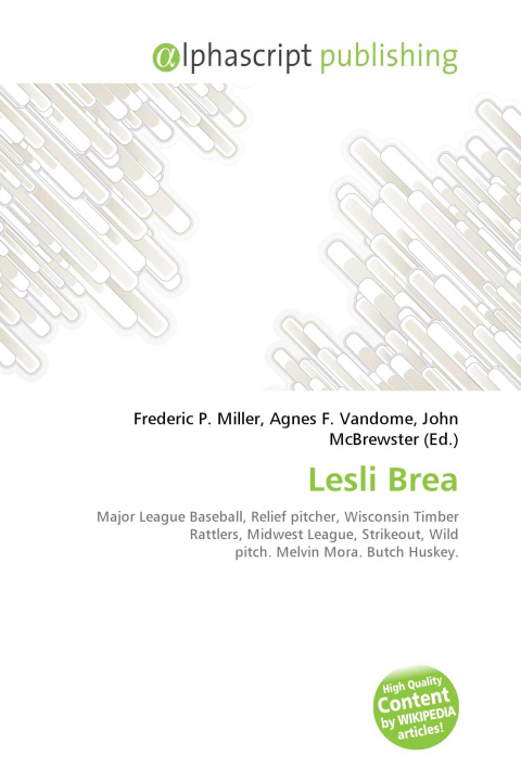 Kniha Lesli Brea Agnes F. Vandome