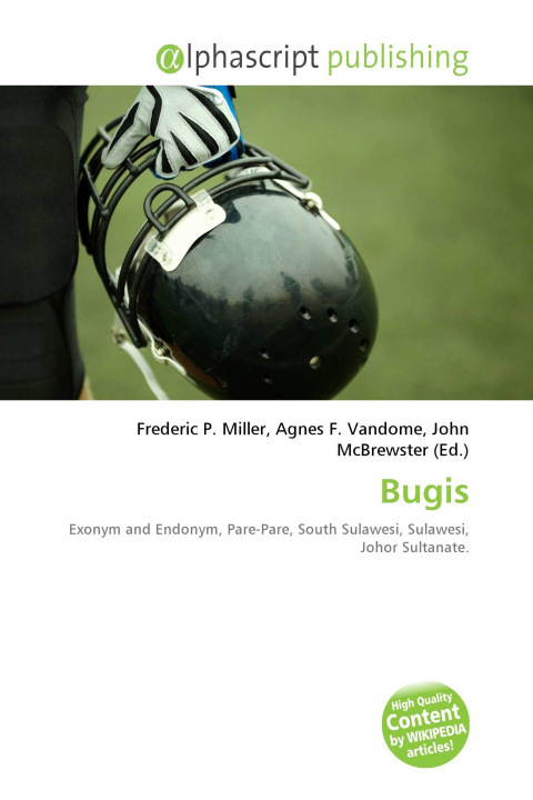 Könyv Bugis Agnes F. Vandome