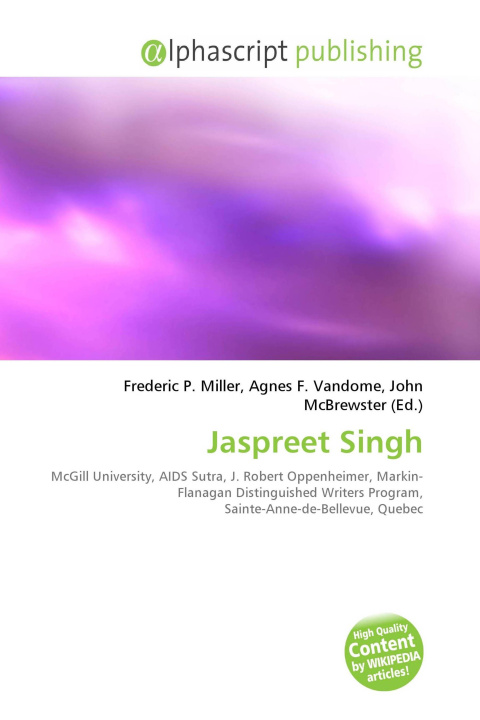 Kniha Jaspreet Singh Agnes F. Vandome