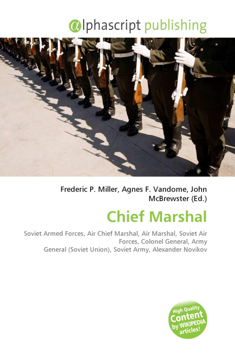 Kniha Chief Marshal Agnes F. Vandome
