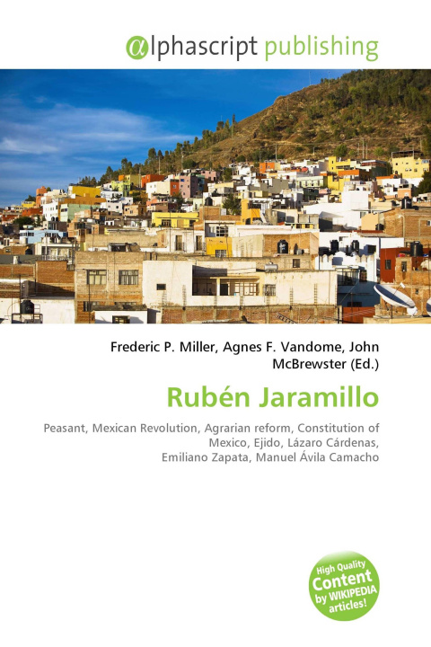 Kniha Rubén Jaramillo Agnes F. Vandome