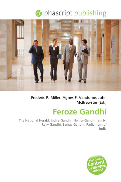 Kniha Feroze Gandhi Agnes F. Vandome