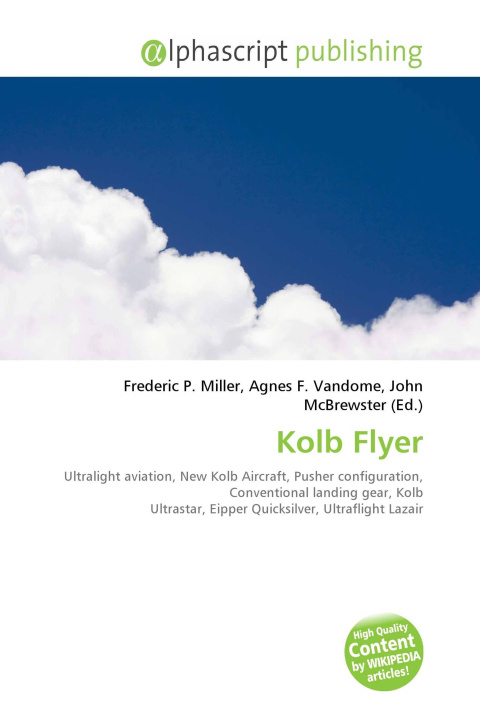 Kniha Kolb Flyer Agnes F. Vandome