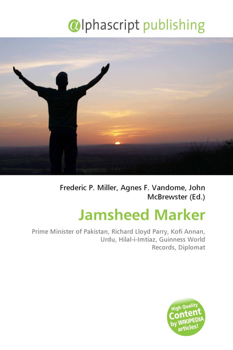 Kniha Jamsheed Marker Agnes F. Vandome