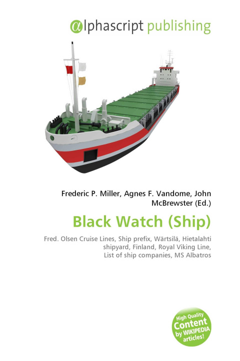 Kniha Black Watch (Ship) Agnes F. Vandome