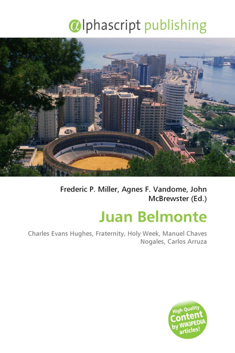 Kniha Juan Belmonte Agnes F. Vandome