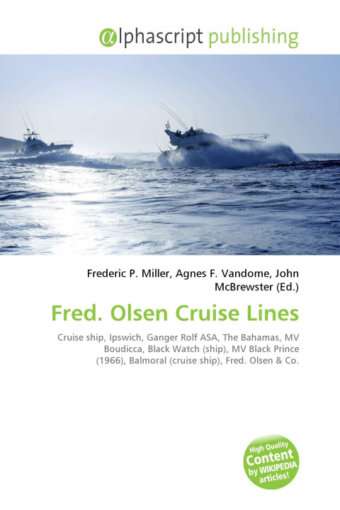 Kniha Fred. Olsen Cruise Lines Agnes F. Vandome
