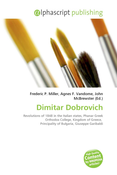 Kniha Dimitar Dobrovich Agnes F. Vandome