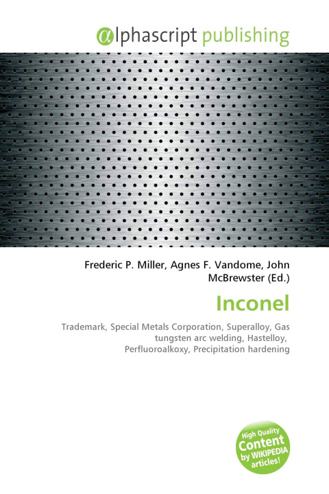 Kniha Inconel Agnes F. Vandome