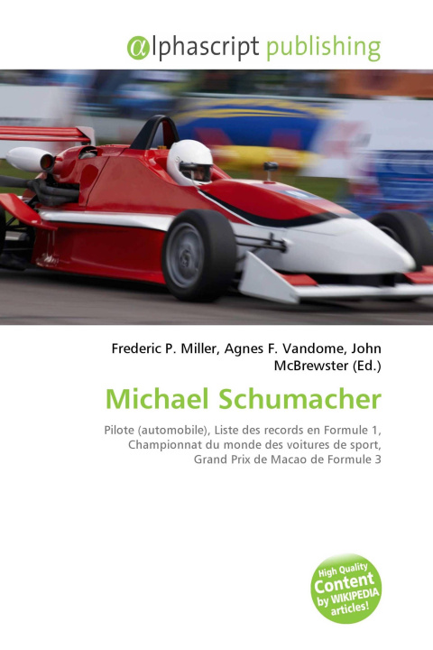 Kniha Michael Schumacher Agnes F. Vandome