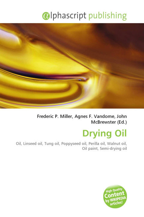Kniha Drying Oil Agnes F. Vandome