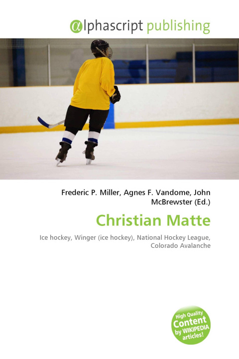 Kniha Christian Matte Agnes F. Vandome