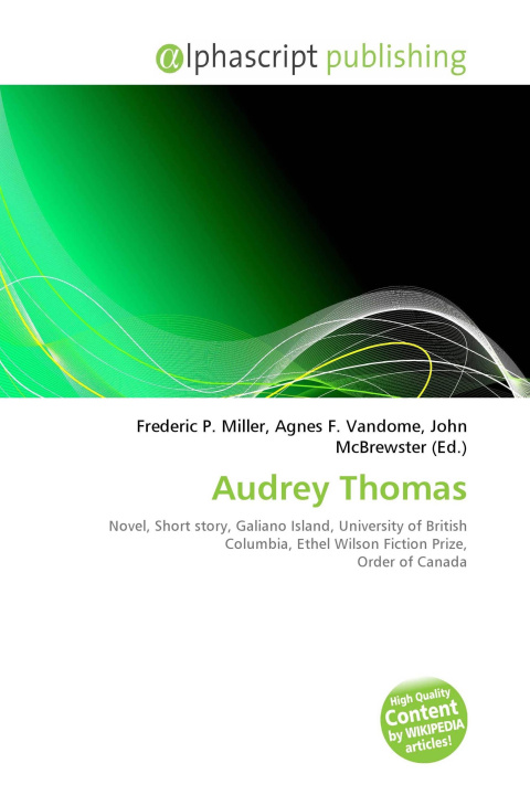 Kniha Audrey Thomas Agnes F. Vandome