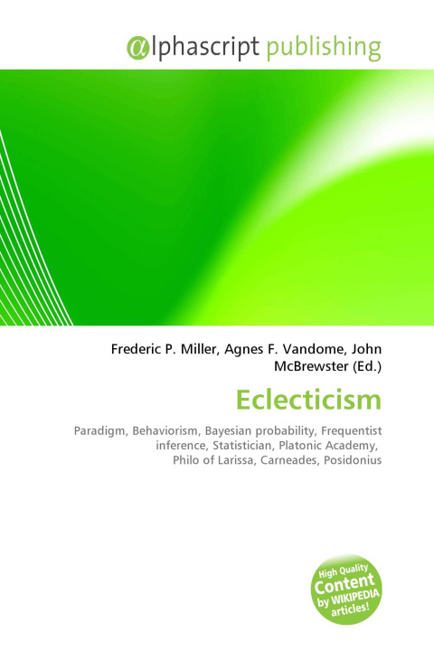 Könyv Eclecticism Agnes F. Vandome