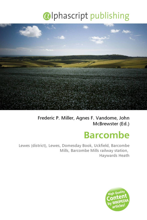Kniha Barcombe Agnes F. Vandome