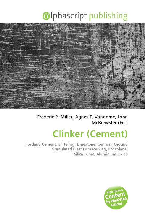 Kniha Clinker (Cement) Agnes F. Vandome
