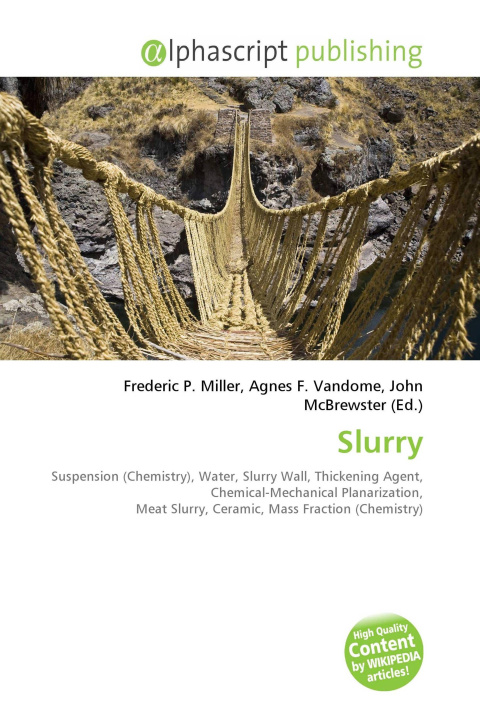Kniha Slurry Agnes F. Vandome