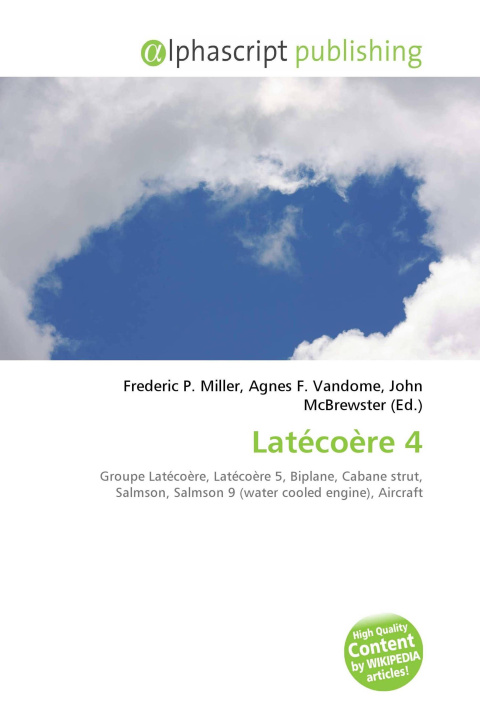 Knjiga Latécoère 4 Agnes F. Vandome