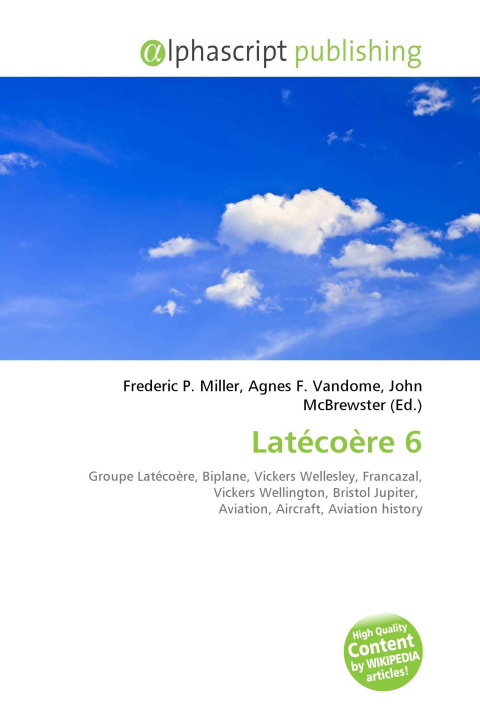 Kniha Latécoère 6 Agnes F. Vandome