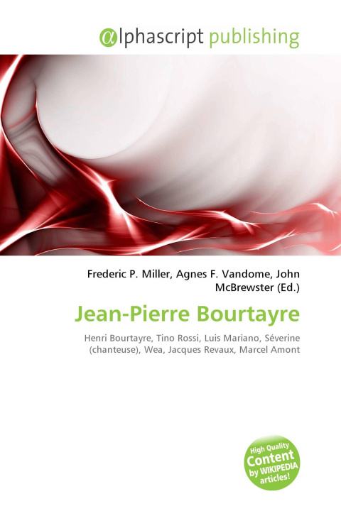 Könyv Jean-Pierre Bourtayre Agnes F. Vandome
