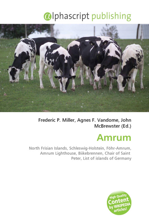 Kniha Amrum Agnes F. Vandome