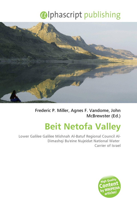 Kniha Beit Netofa Valley Agnes F. Vandome