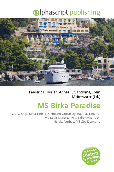 Kniha MS Birka Paradise Agnes F. Vandome
