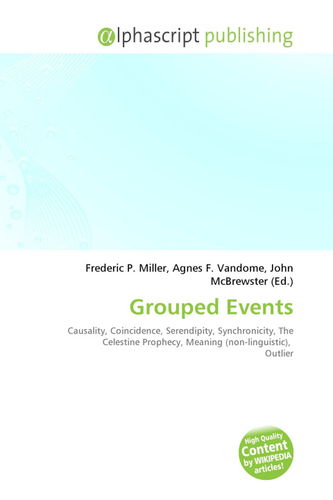Kniha Grouped Events Agnes F. Vandome