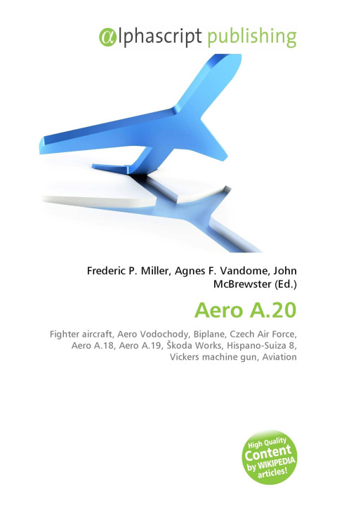 Kniha Aero A.20 Agnes F. Vandome
