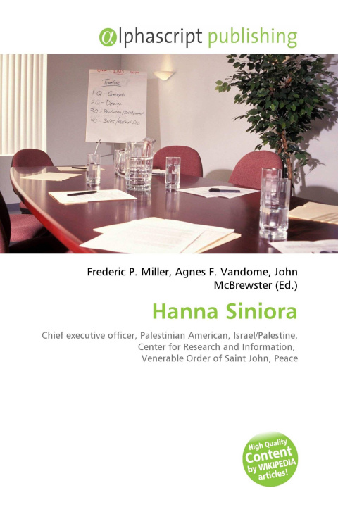 Knjiga Hanna Siniora Agnes F. Vandome