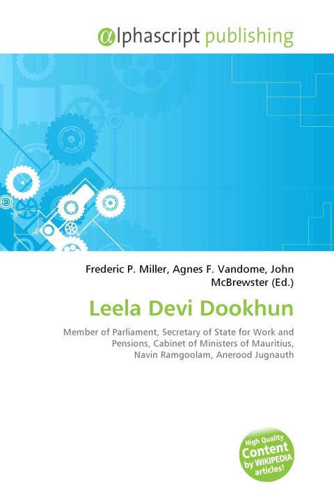 Knjiga Leela Devi Dookhun Agnes F. Vandome