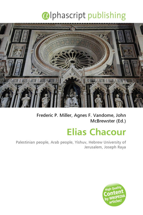 Kniha Elias Chacour Agnes F. Vandome