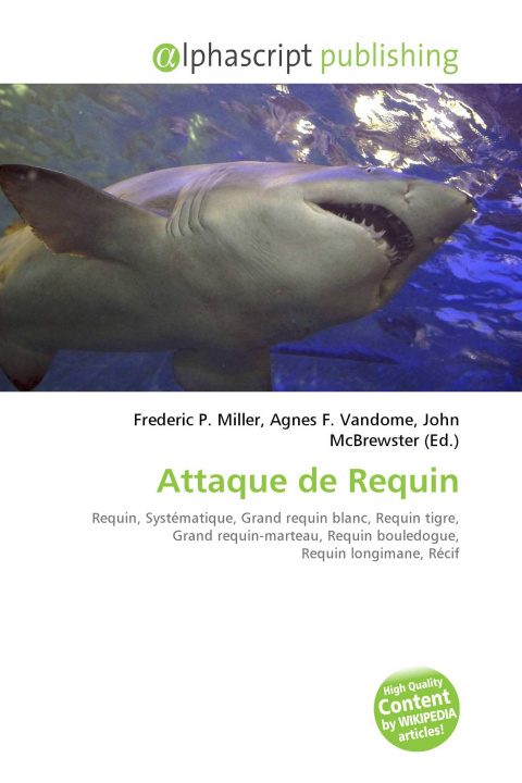 Kniha Attaque de Requin Agnes F. Vandome